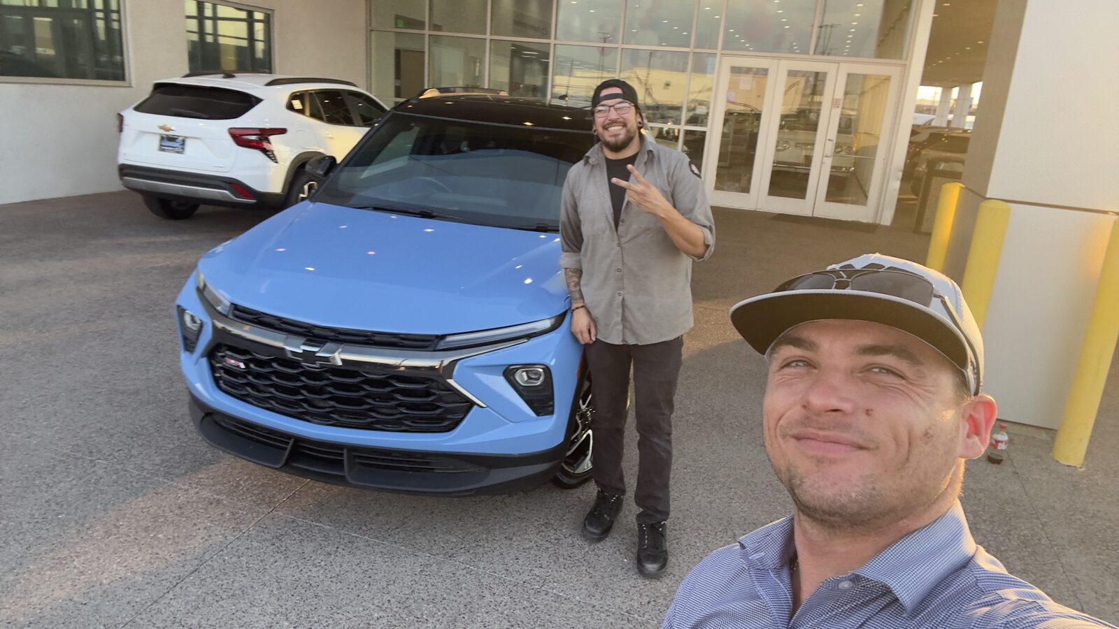 Charlie with a happy new RS owner